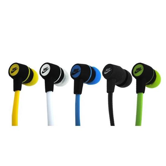 Изображение Наушники вакуумные Nike NK-18 (MP3, CD, iPod, iPhone, iPad) в пакете зелёные