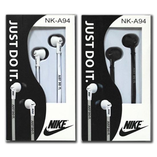 Изображение Наушники вакуумные Nike NK-А94 (MP3, CD, iPod, iPhone, iPad) в коробке белые