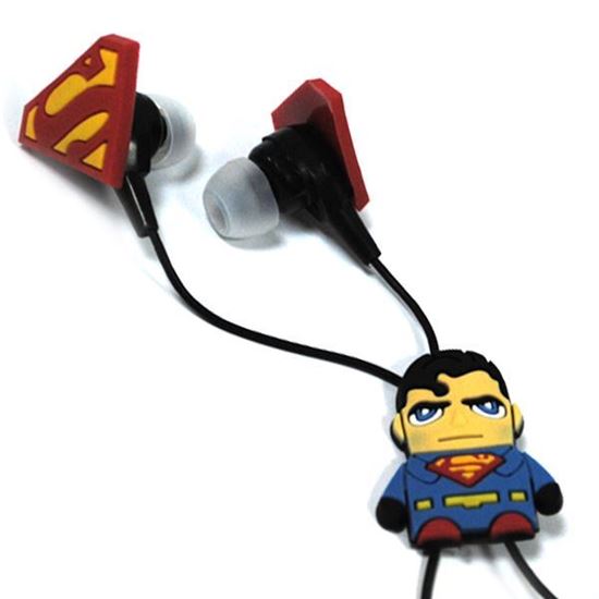 Изображение Нaушники вакуумные для MP3 в большой коробочке Superman