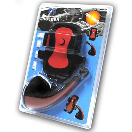 Изображение Автодержатель на шарнирной ножке кресло JS-002 чёрно-красный