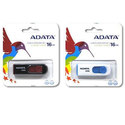 Изображение USB накопитель ADATА 16Gb бело-голубой
