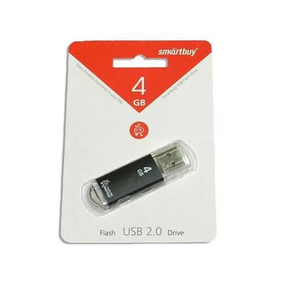 Изображение USB накопитель Smart Buy 4Gb V-Cut чёрный