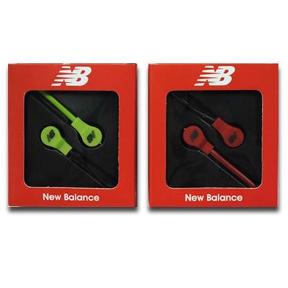 Изображение Наушники вакуумные New Balance NB-11 (MP3, CD, iPod, iPhone, iPad) в коробке зелёные