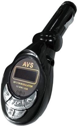 Изображение FM трансмиттер (модулятор)+MP3 плеер с дисплеем и пультом AVS F508S 
