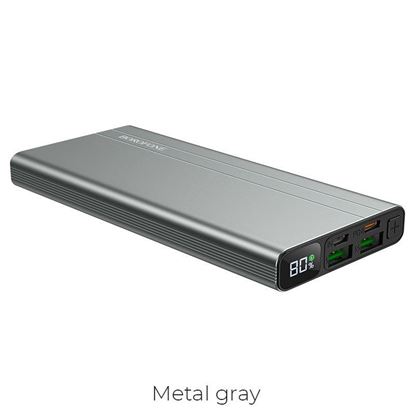 Изображение Внешний аккумулятор BT34 Velocity PD+QC3.0 power bank(10000mAh) (серебро )